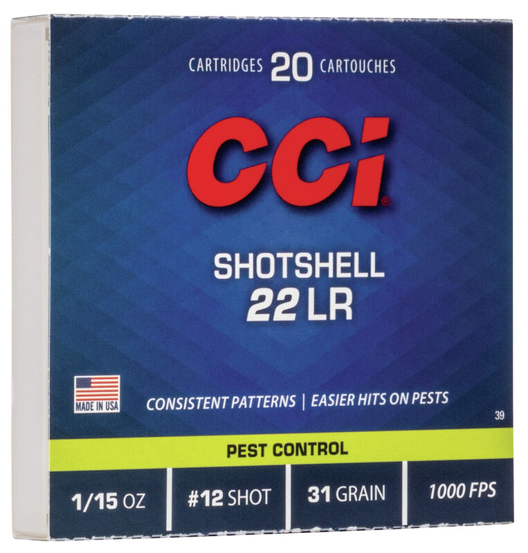 CCI Shotshell 22LR #12