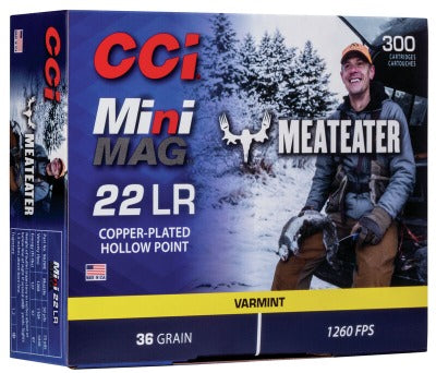 CCI Meat Eater Mini-Mag 22LR 36gr CPHP (300ct)