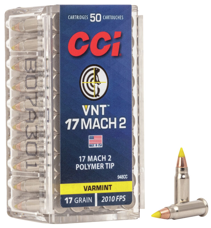 CCI 17 Mach2 17gr VNT