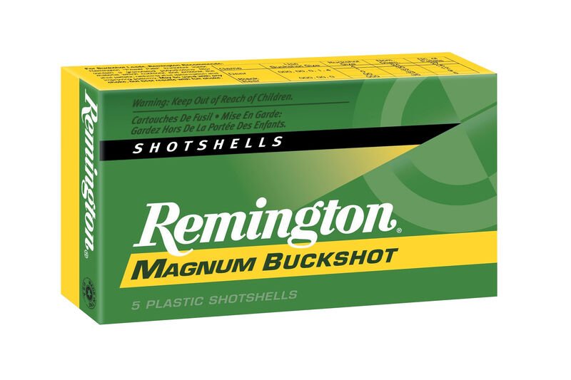Remington 12ga 3" 1225fps 10 Pellets 000 Buckshot