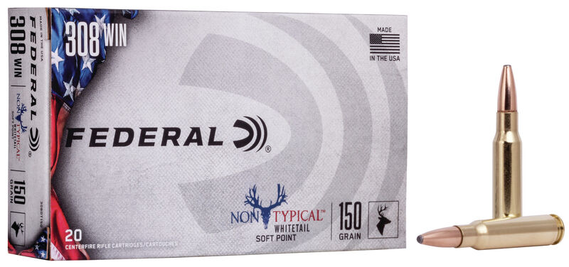 Federal Non-Typical 308 Winchester 150gr SP