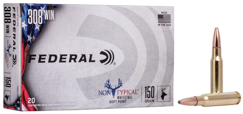 Federal Non-Typical 308 Winchester 150gr SP