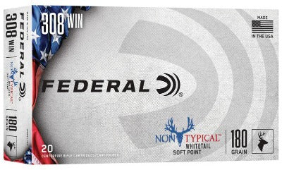 Federal Non-Typical 308 Winchester 180gr SP