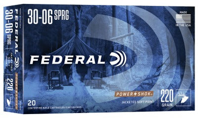 Federal PowerShok 30-06 Springfield 220gr JSP