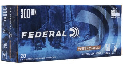 Federal PowerShok 300 Blackout 150gr JSP