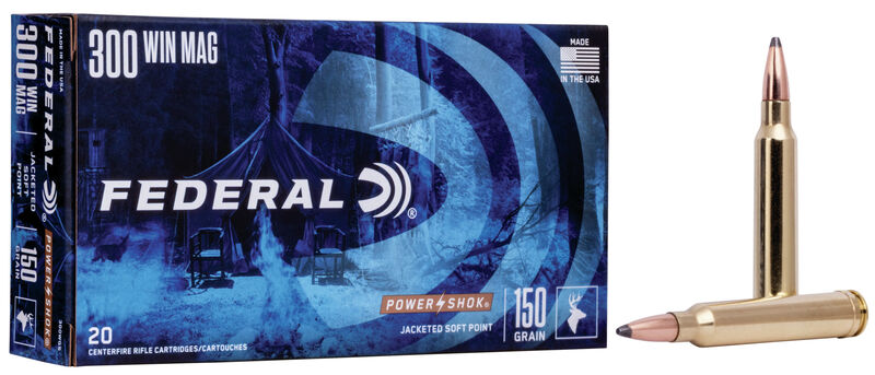 Federal PowerShok 300 Win Mag 150gr JSP