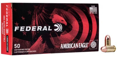 Federal 380 Auto 95gr FMJ *AE380AP