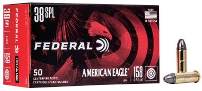 Federal 38 Special 158gr LRN *AE38B
