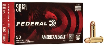 Federal 38 Special 130gr FMJ *AE38K