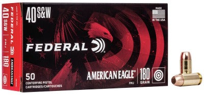 Federal 40 S&W 180gr FMJ *AE40R1