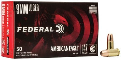 Federal 9mm 147gr FMJ