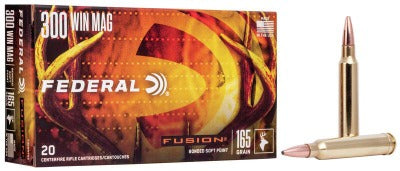 Federal Fusion 300 Win Mag 165gr SP