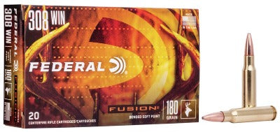 Federal Fusion 308 Winchester 180gr SP