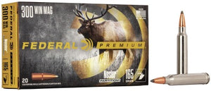 Federal Premium 300 Win Mag 165gr Nosler Partition