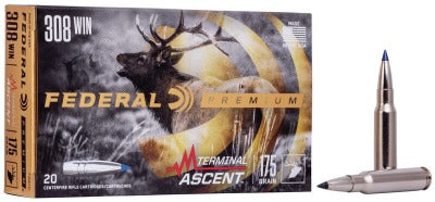 Federal Premium 308 Win 175gr Terminal Ascent