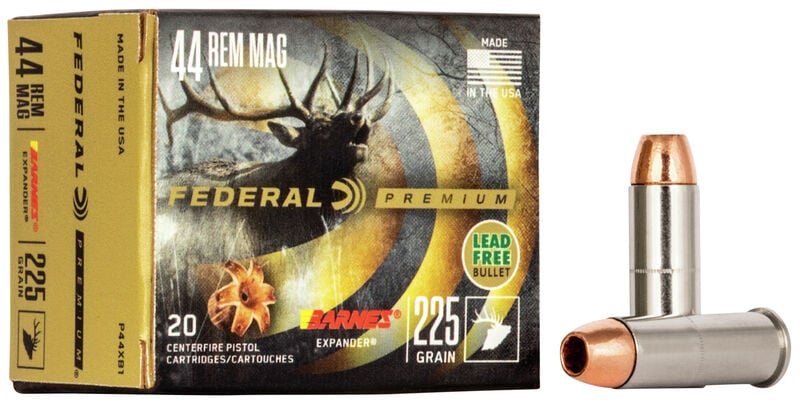 Federal 44 Rem Magnum 225gr HP
