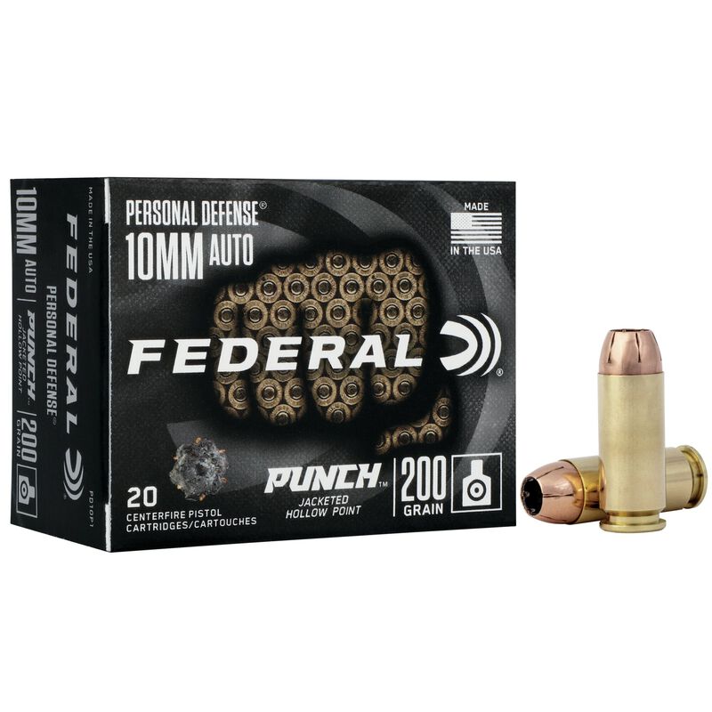 Federal 10mm 200gr Punch JHP