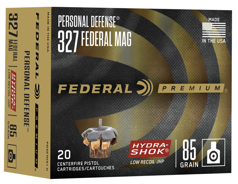 Federal 327 Federal Magnum 85gr Hydra-Shok Low Recoil