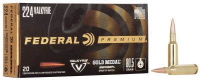 Gold Medal Berger 224 Valkyrie - BLUE COLLAR RELOADING