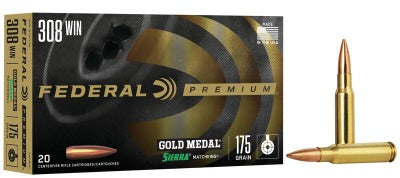 Federal Premium 308 Win. 175gr Sierra MatchKing BTHP - BLUE COLLAR RELOADING