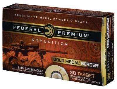 Federal Premium 6mm Creedmoor 105gr Hybrid Open Tip Match - BLUE COLLAR RELOADING