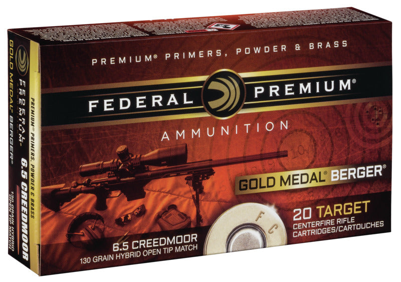 Federal Premium 6.5 Creedmoor 130gr Hybrid Open Tip Match - BLUE COLLAR RELOADING