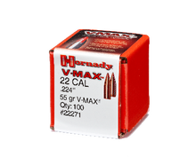 Hornady 22cal 55gr V-Max #22271 - BLUE COLLAR RELOADING