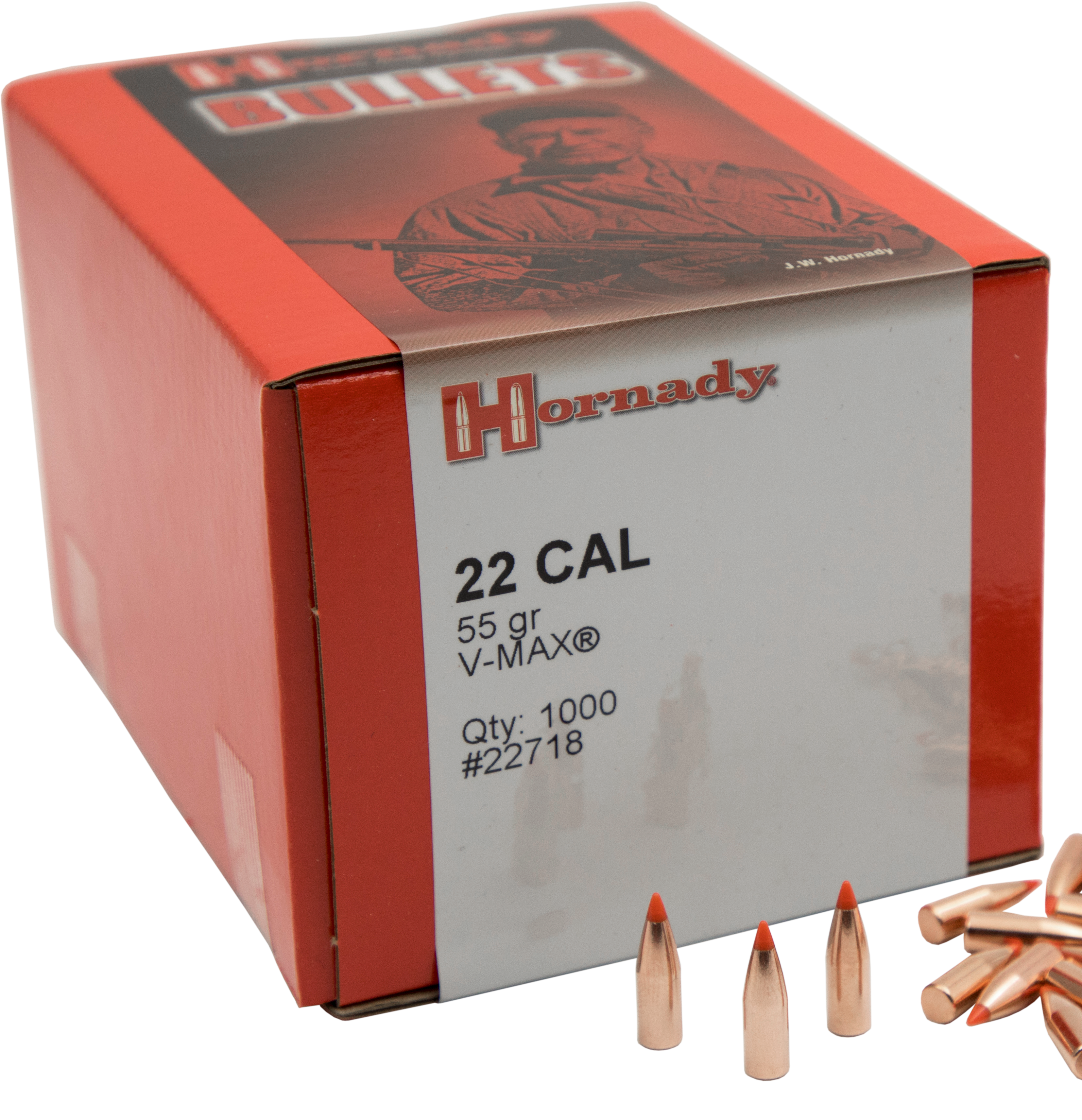 Hornady 22cal 55gr V-Max #22718 - BLUE COLLAR RELOADING
