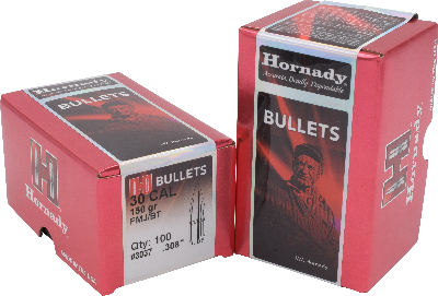 Hornady 30cal 150gr FMJ-BT #3037 - BLUE COLLAR RELOADING