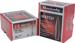 Hornady 30cal 208gr BTHP #30733 - BLUE COLLAR RELOADING