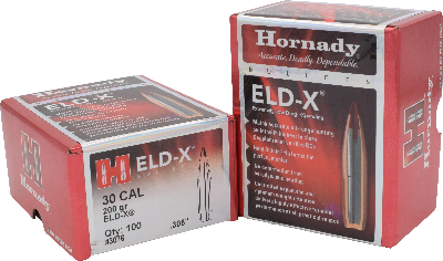 Hornady 30cal 200gr ELD-X  #3076 - BLUE COLLAR RELOADING