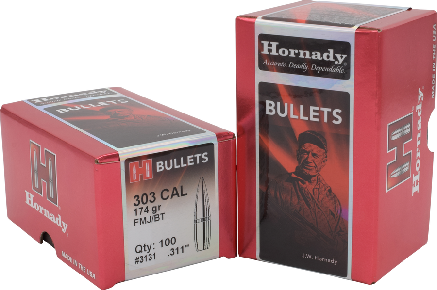 Hornady 303cal 174gr FMJ #3131 - BLUE COLLAR RELOADING
