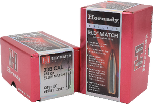 Hornady 338cal 285gr ELD-M #33381 - BLUE COLLAR RELOADING