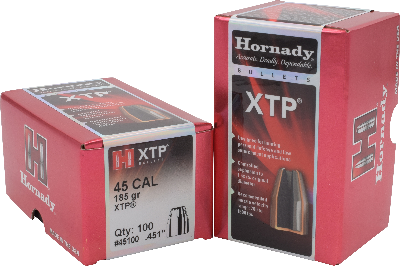 Hornady 45cal 185gr XTP #45100 - BLUE COLLAR RELOADING
