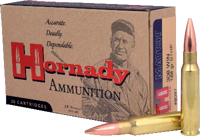 Hornady 308 Winchester 168gr BTHP - BLUE COLLAR RELOADING