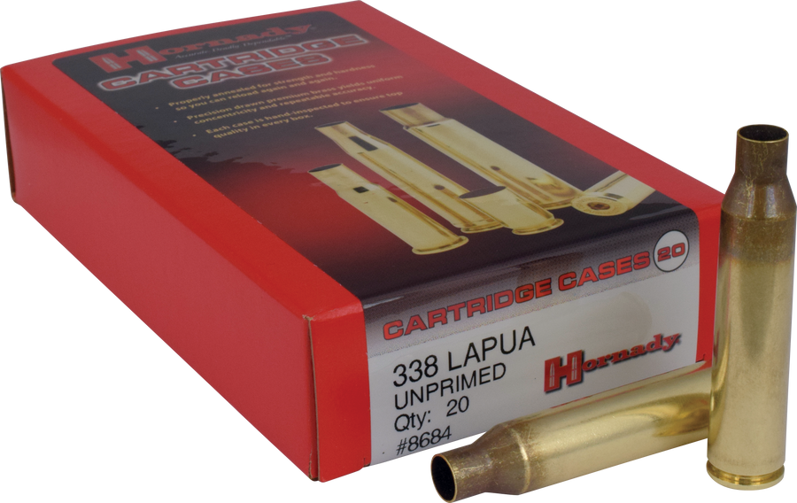 Hornady 338 Lapua Mag Brass #8684 - BLUE COLLAR RELOADING