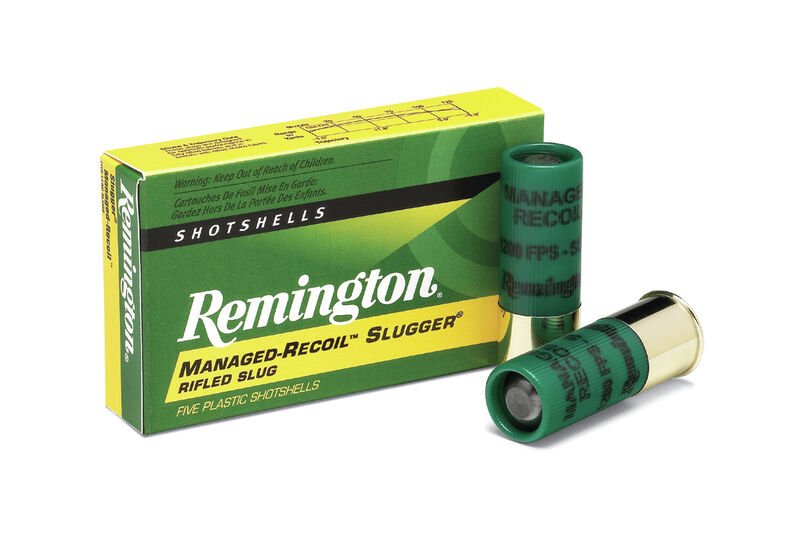 Remington 12ga Managed-Recoil Slugger 2-3/4" 1oz 1200fps