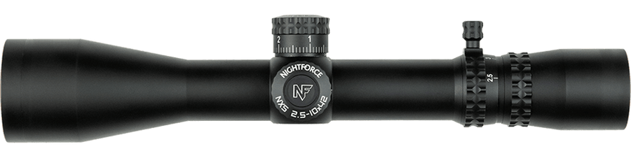 Nightforce NXS 2.5-10x42mm MIL-R 10 Mils