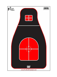 PRO SHOT 12" X 18" SplatterShot®Tactical Precision Target Pistol/Rifle/Shotgun