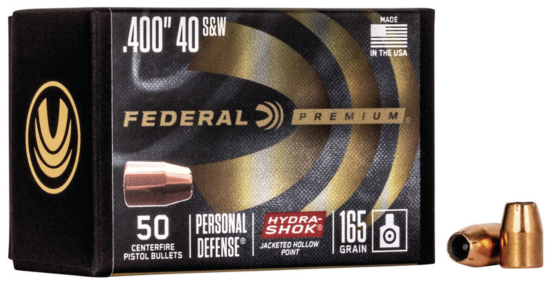 Federal Premium 40/10mm 165gr Hydra-Shok - BLUE COLLAR RELOADING