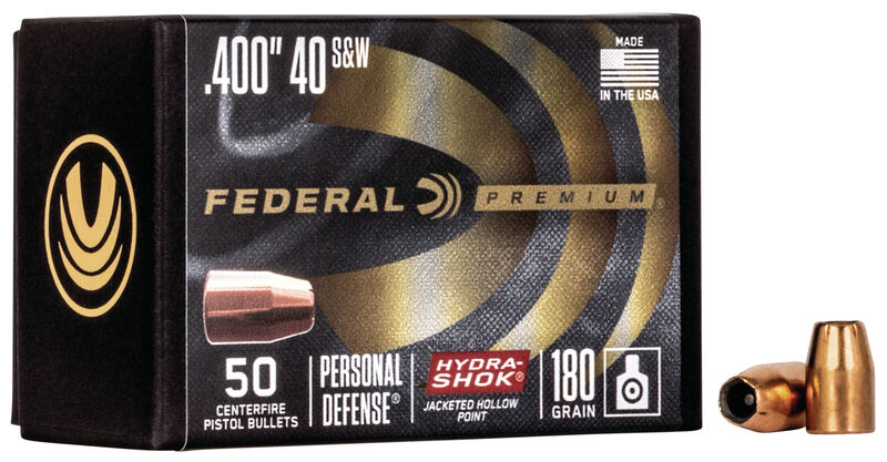 Federal Premium 40/10mm 180gr Hydra-Shok - BLUE COLLAR RELOADING
