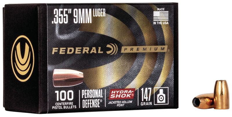 Federal Premium 9mm 147gr Hydra-Shok - BLUE COLLAR RELOADING