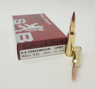 S&B 6.5 Creedmoor 142gr HPBT *SB65E