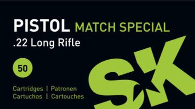 SK 22LR Pistol Match Special