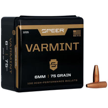 Speer 6mm 75gr Varmint Hollow Point Bullet #1205