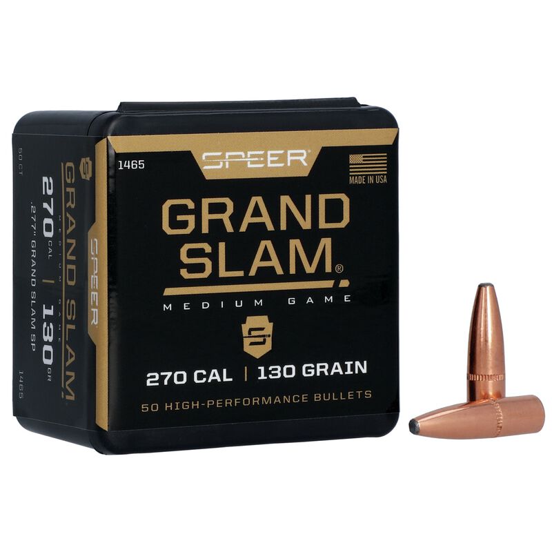 Speer 270cal 130gr Grand Slam #1465