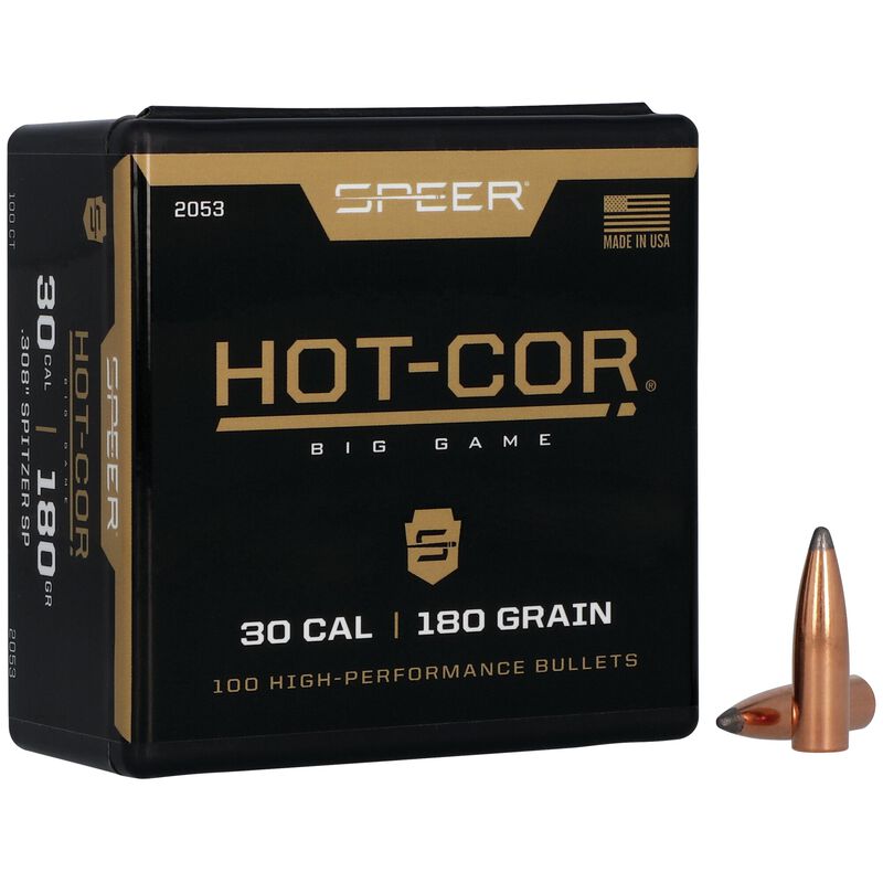 Speer 30cal 180gr Spitzer Soft Point #2053