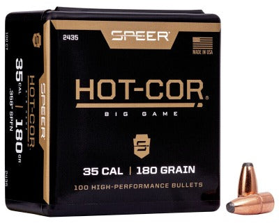 Speer 35cal 180gr Hot-Cor Spitzer Soft Point #2435