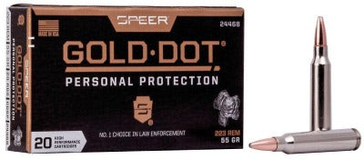 Speer Gold Dot 223 Rem 55gr SP