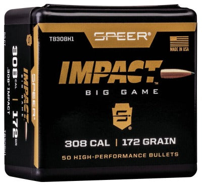 Speer 30cal 172gr Impact #TB308H1